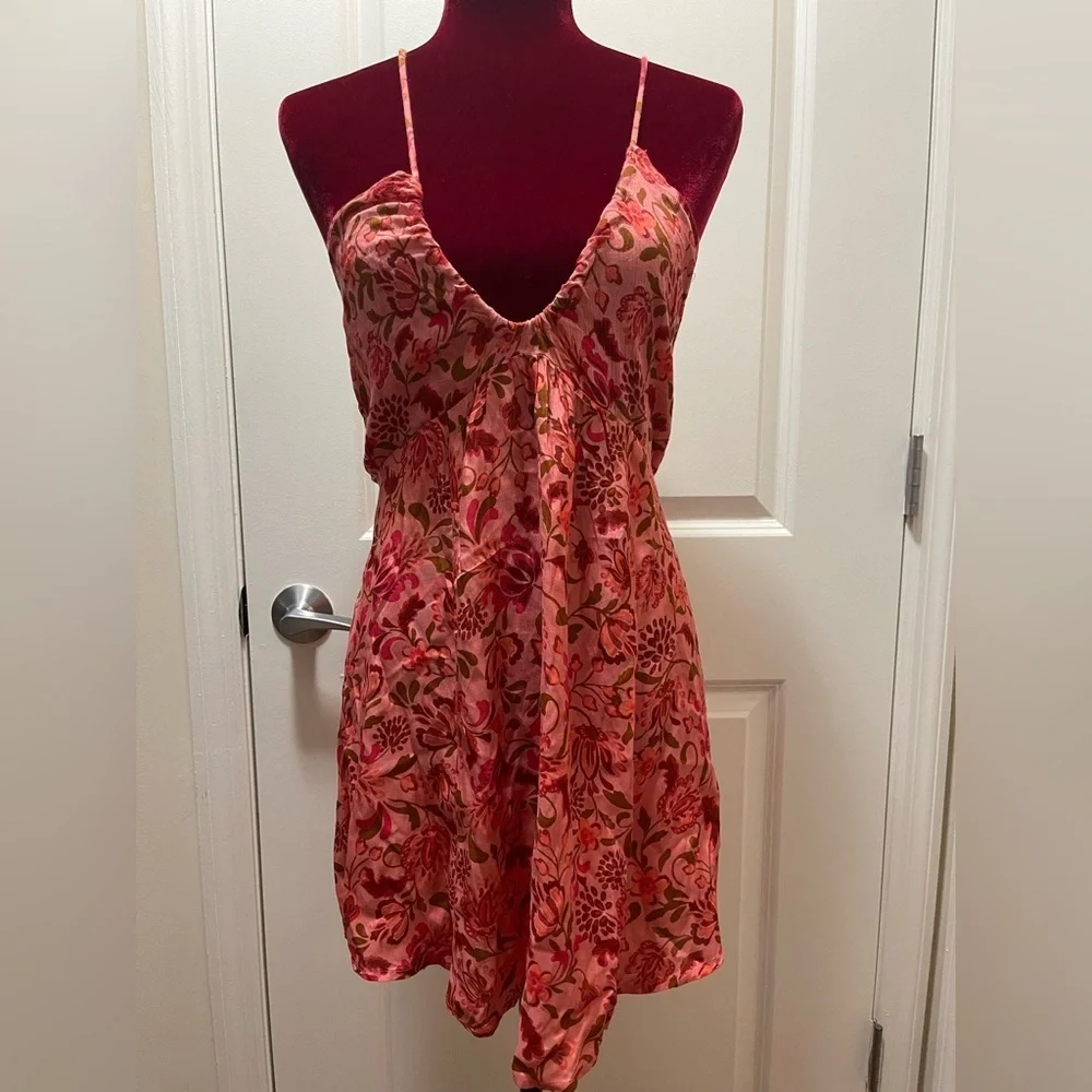 NWT. $98R Free People Pixie Printed Tunic Size M